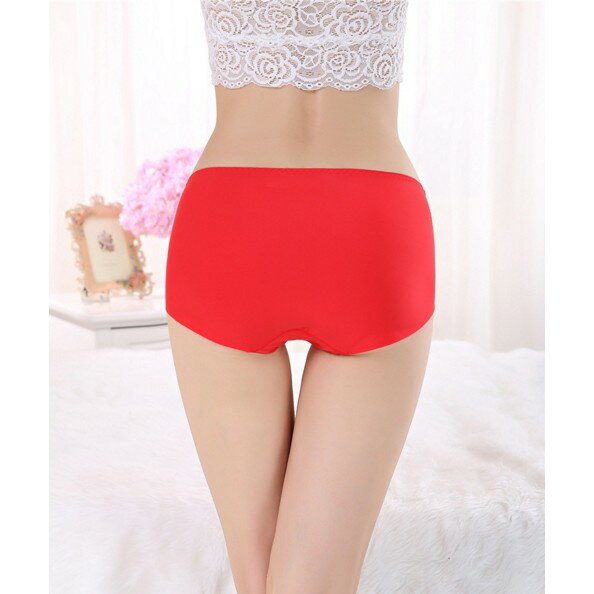 大尺碼冰絲無痕內褲 冰絲內褲 中低腰內褲 女生內褲 包臀三角褲 加大碼 加大2XL~4XL 大碼內褲 櫻桃嚴選 3