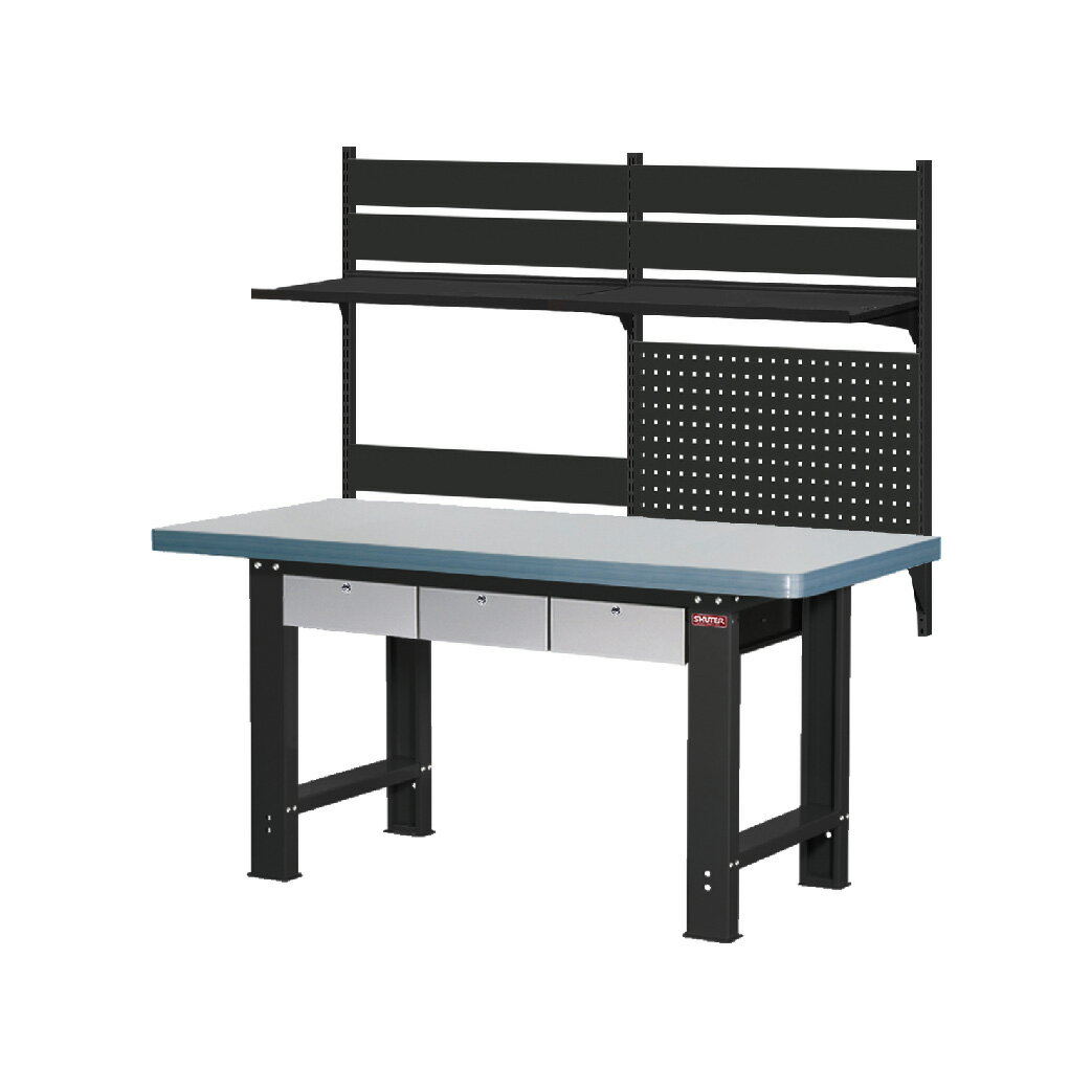 ！需自行組裝！【樹德】 WB高荷重型工作桌 WHD6M+W4041 鐵桌 工作臺 工廠 重型工業 工具桌 辦公桌 工作站