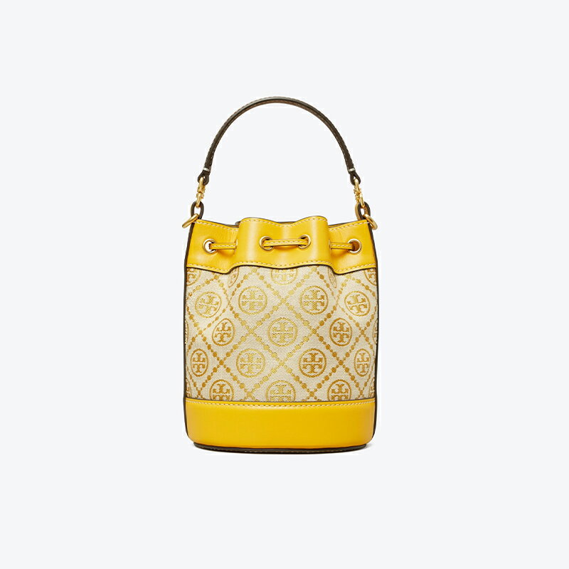 精選★TORYBURCHTMONOGRAM提花迷你單肩斜跨手提水桶包80534   (預購)~【夏日美包★菲尼斯 國際精品↘3折起】 1