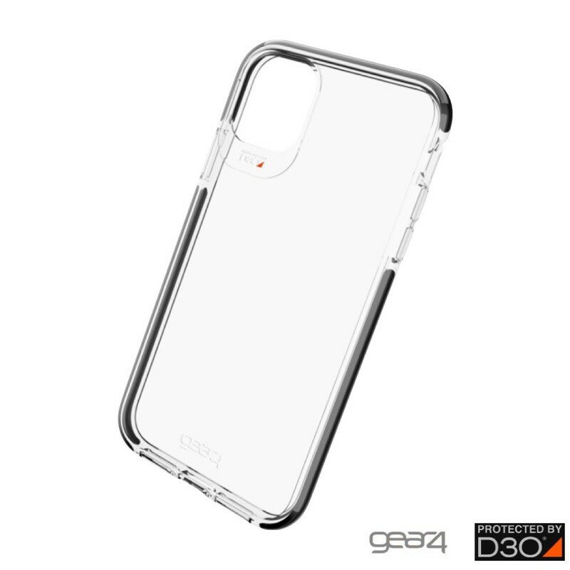 強強滾p-Gear4 iPhone 11 Pro Max (6.5吋) Piccadilly 透明防摔 保護殼 黑框