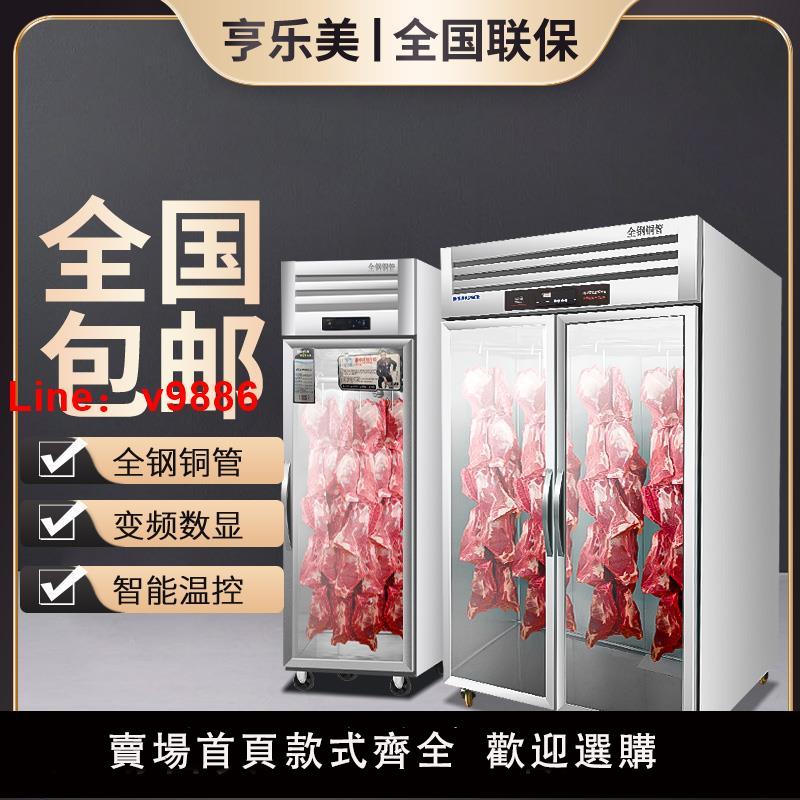 【臺灣公司 可開發票】亨樂美掛肉櫃商用冷藏保鮮吊肉櫃掛牛羊豬肉立式冷凍櫃排酸展示櫃
