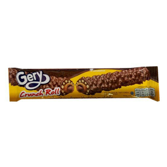 【BOBE便利士】印尼 Gery芝莉脆粒威化棒-焦糖巧克力味/香草味 單條