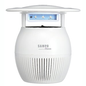 【SAMPO聲寶】家用型吸入式光觸媒UV捕蚊燈(白色) ML-W031D(W)【最高點數20%】【全館免運】