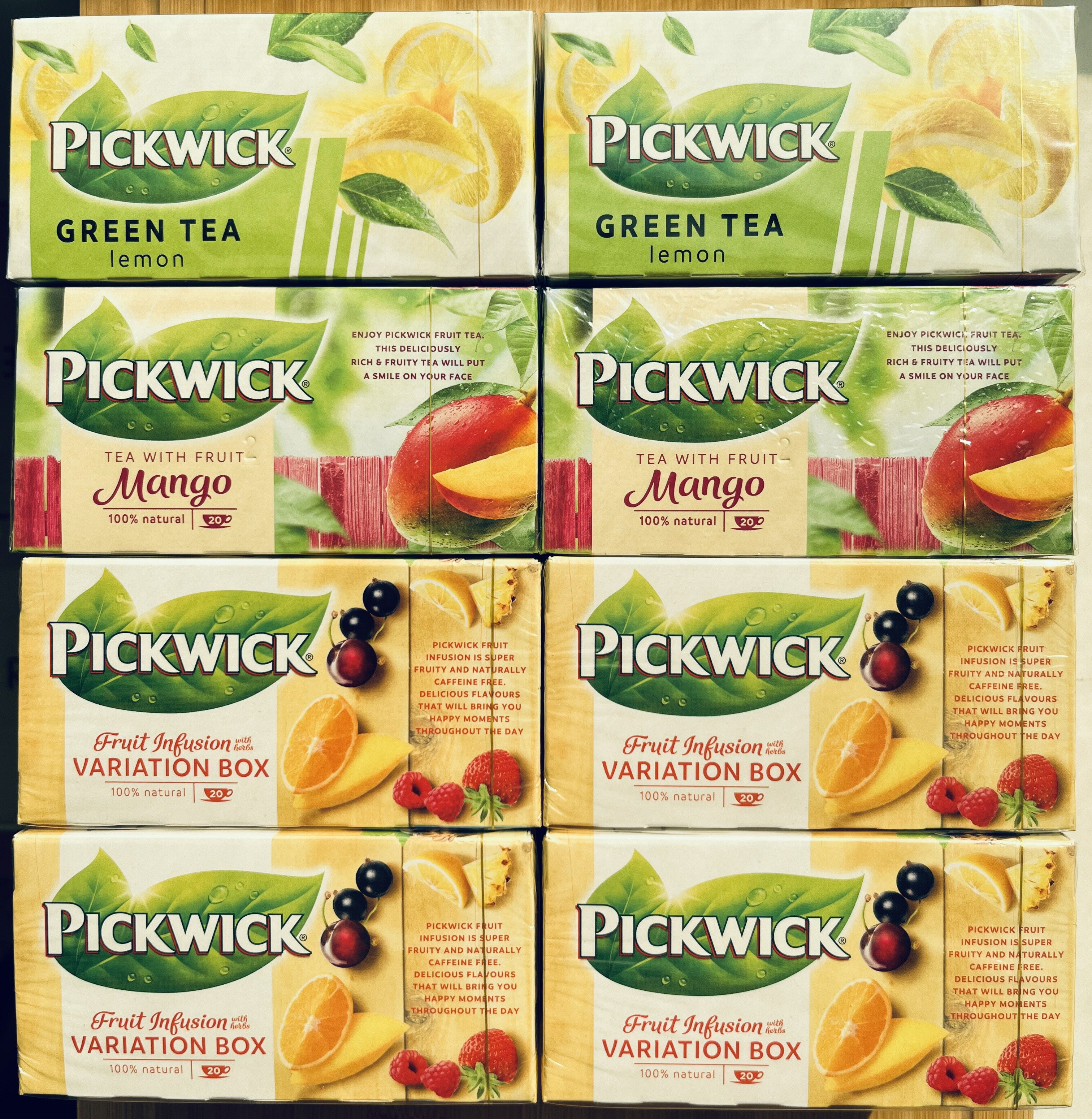 【Pickwick】 荷蘭品味水果茶-8入禮盒組