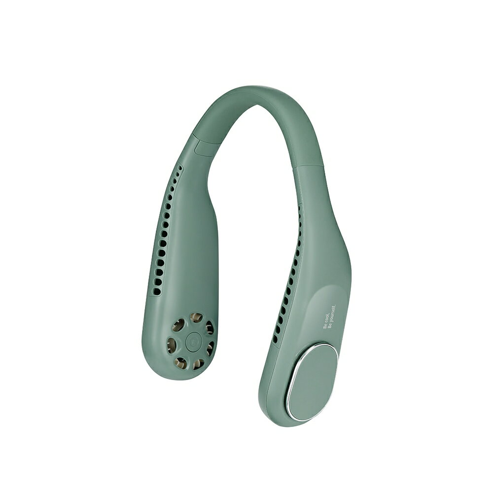 【兩入超值組 限量特價】KINYO UF-373 渦輪無葉隨行頸掛風扇 頸掛扇 靜音出風 UF-373BR / UF-373G 4