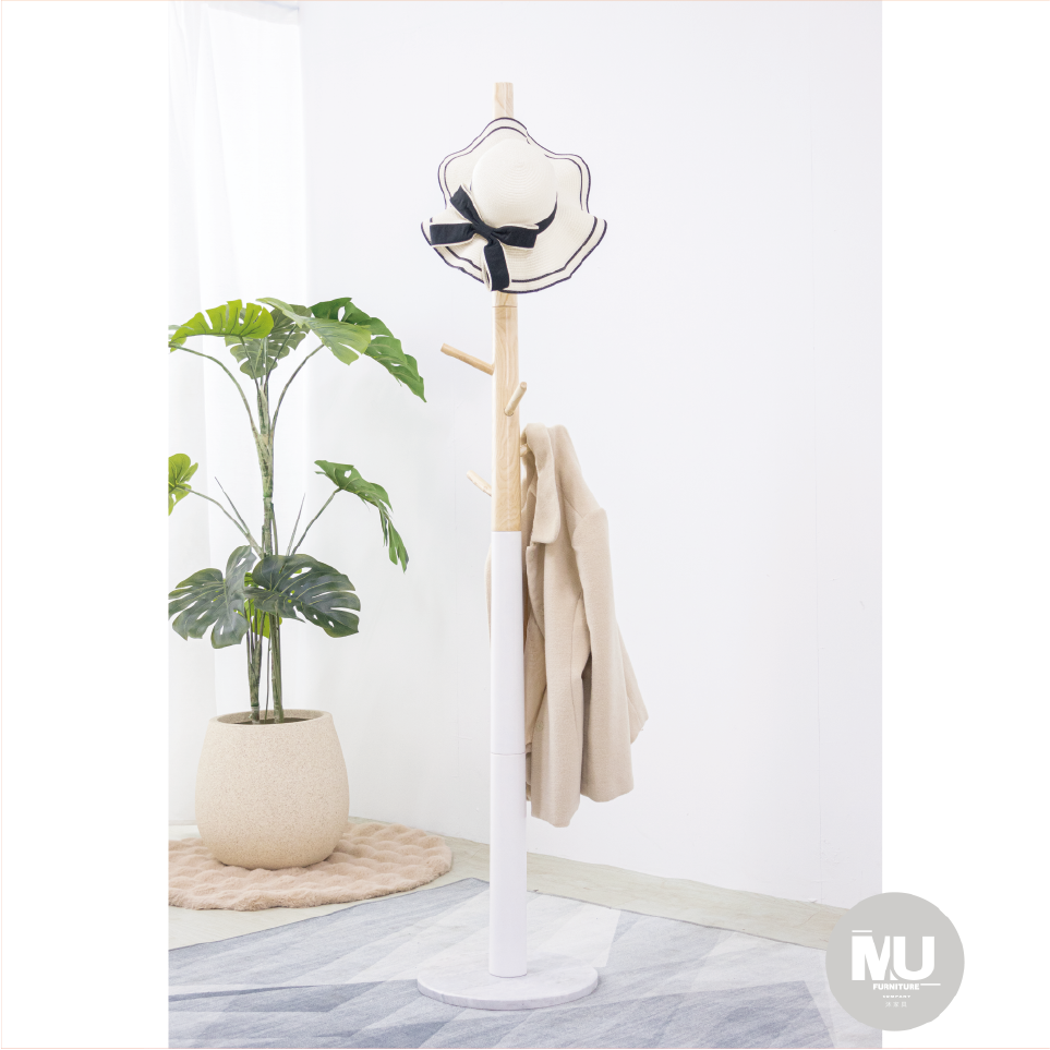 【沐傢俱Mufurniture】Madril 北歐實木衣帽架/臥室/收納/客廳