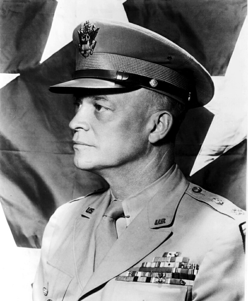 Posterazzi: Dwight Eisenhower in military uniform Photo Print (8 x 10 ...