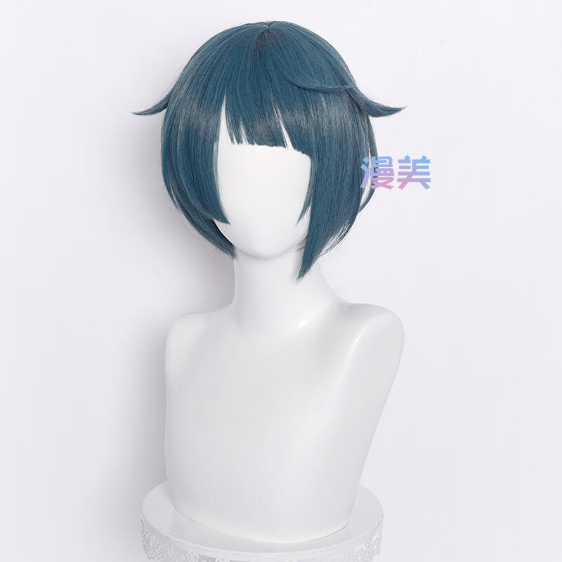 漫美 原神 cos假髮 少年春衫薄 矽膠頭皮頭頂 順滑短髮