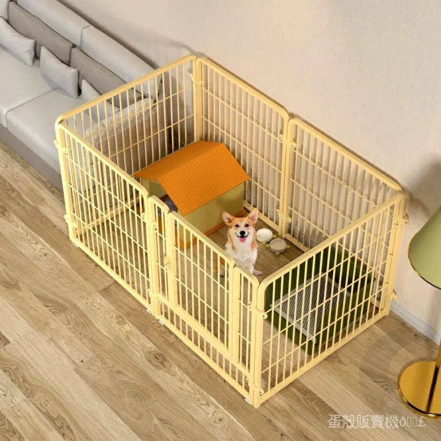 【多樂寵物學院】狗圍欄家用室內外自由組合柯基泰迪護欄柵欄小中大型犬寵物狗籠子狗籠 寵物狗籠狗籠子 狗籠 寵物狗籠