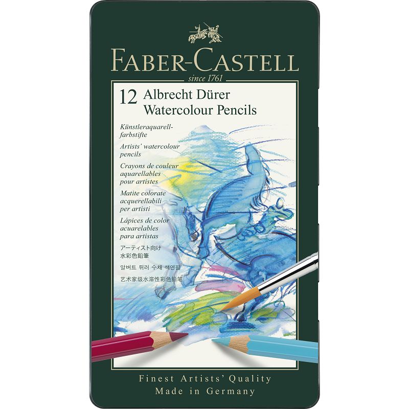 FABER-CASTELL 輝柏 藝術級 水彩色鉛筆 12色 /盒 117512