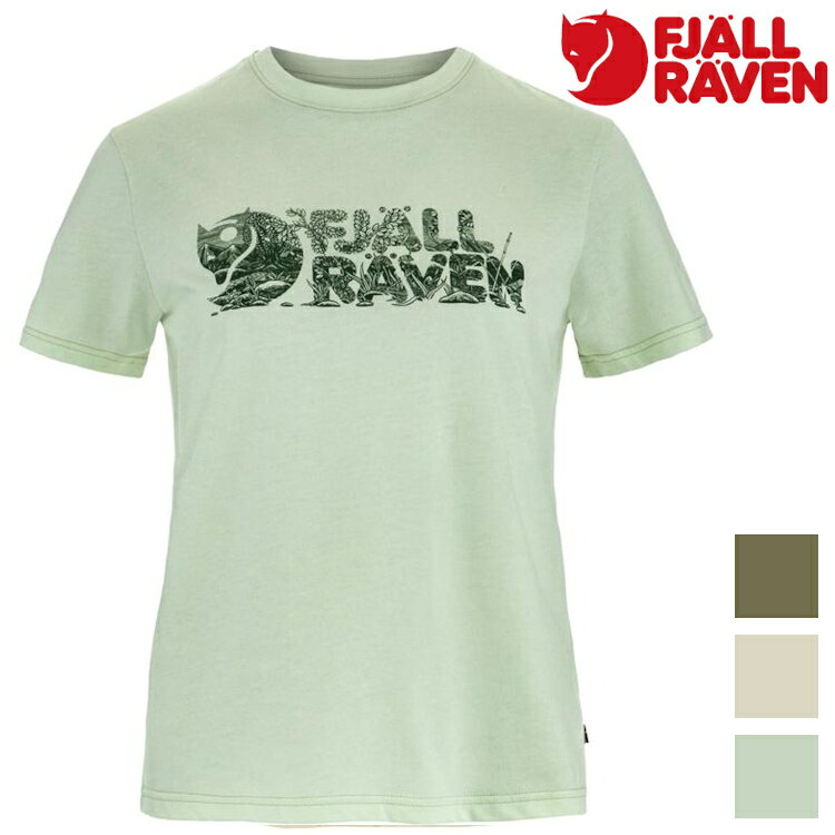 Fjallraven 北極狐 Lush Logo T-shirt 女款 短袖T恤 14600165【夏季 1 + 1 】