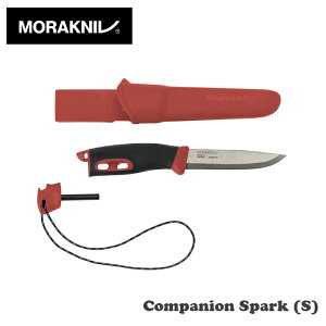 【速捷戶外】瑞典MORAKNIV 直刀(附打火石)紅 Companion Spark 13571， 登山/露營/野炊/野外求生