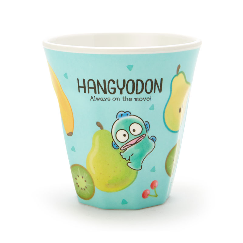 【震撼精品百貨】Hangyodon Sanrio 河童~日本三麗鷗SANRIO 人魚漢頓美耐皿塑膠杯-水果*43397