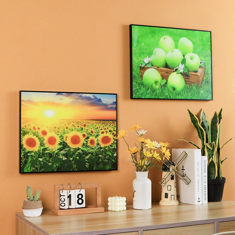 創意現代家居裝飾藝術畫 客廳背景墻上掛畫房間餐廳向日葵裝飾畫