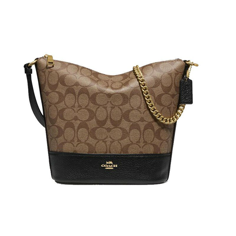 COACH女士鏈條流浪包斜挎單肩包水桶包F76669 ｜情人七夕獻禮►指定刷卡回饋10%►領券最高再折1500★全館免運