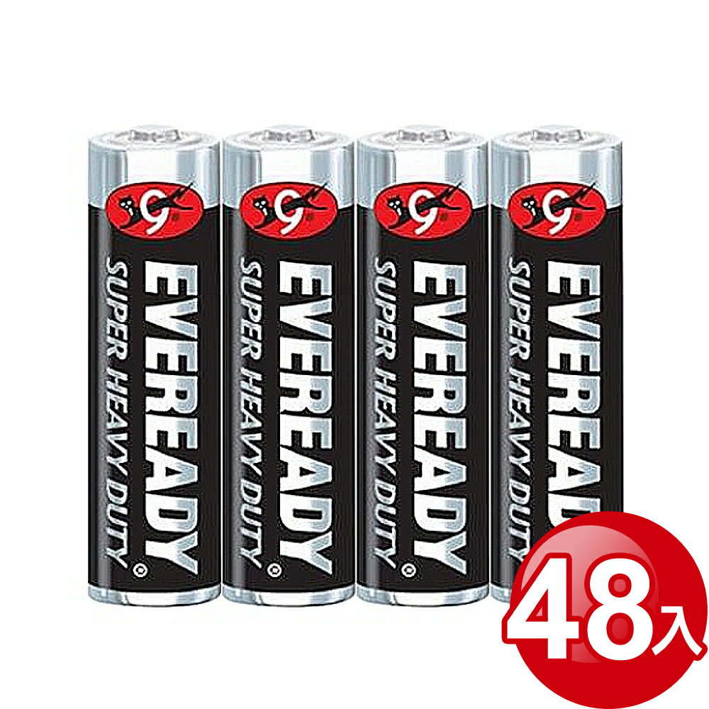 EVEREADY永備 碳鋅電池 AA 3號電池 48入/盒(MD0215-3)