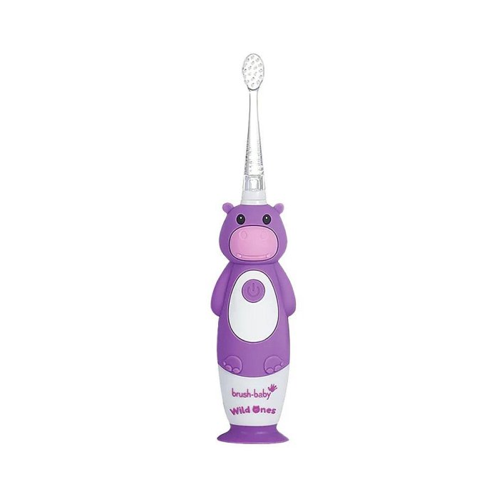 Brush Baby WildOnes 充電式兒童電動牙刷(0-10Y)(5060178102703河馬尤拉) 1480元