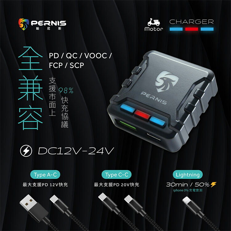 鉑尼斯 全防水鷹隼疾速手機快充座 (全機防水 機車專用充電設備) 4
