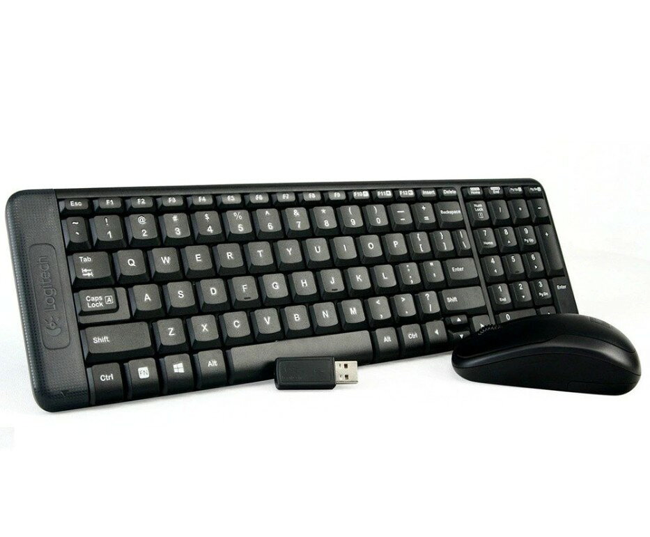 Logitech 羅技 MK220 無線鍵鼠組 USB 有注音 三年保 鍵盤滑鼠