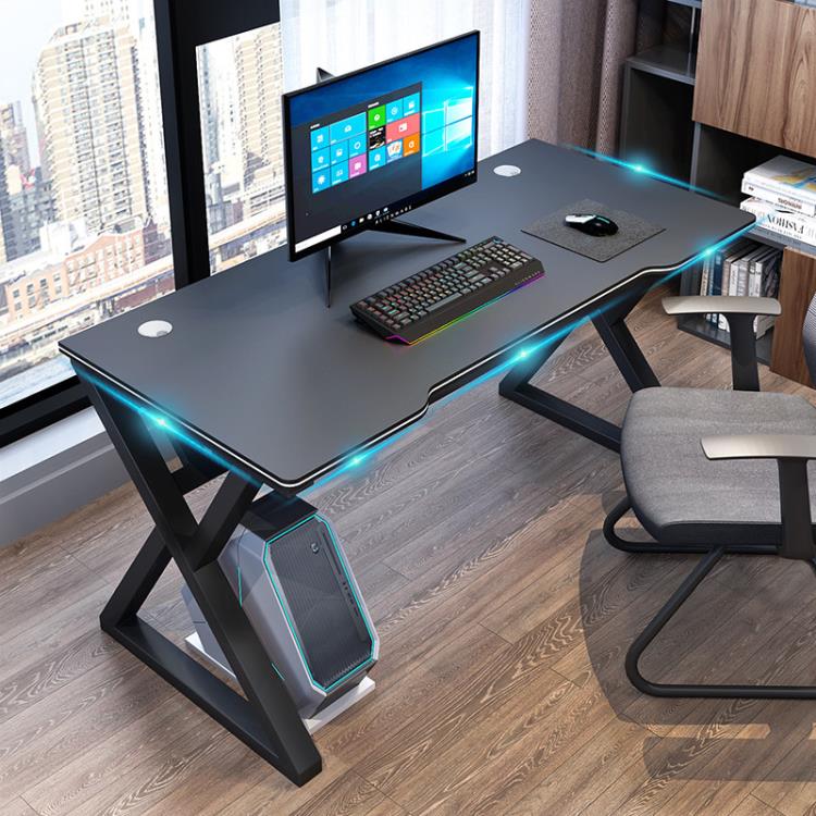 電腦台式桌簡約現代辦公桌家用桌子臥室簡易電競桌學生寫字台書桌