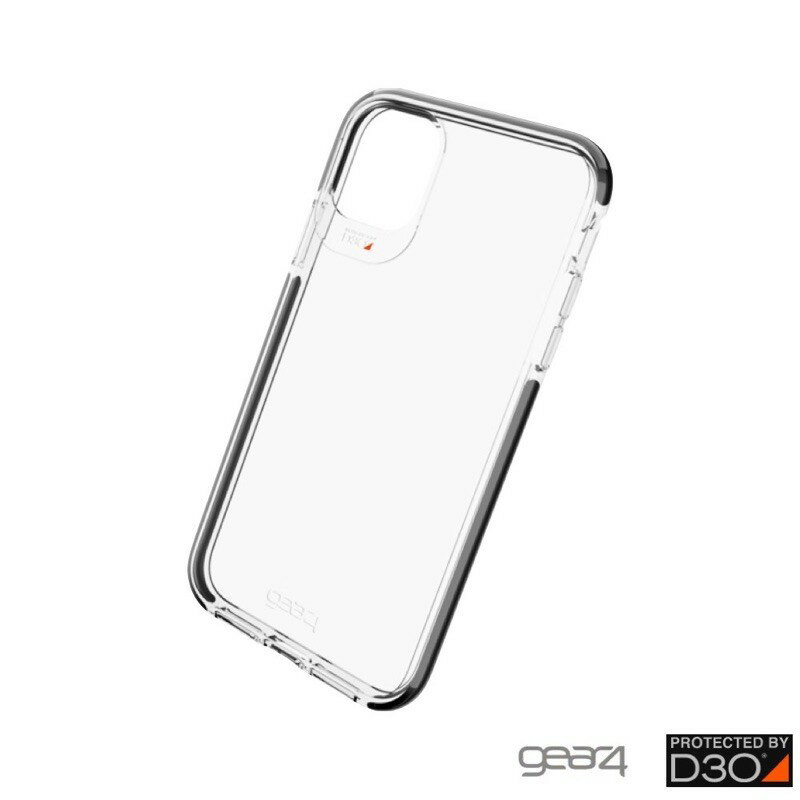 強強滾p-Gear4 iPhone 11 Pro (5.8吋) Piccadilly 透明 防摔 保護殼 黑框