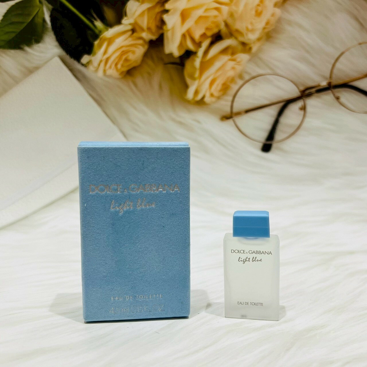 DOLCE&GABBANA D&G 淺藍 女性淡香水 4.5ml