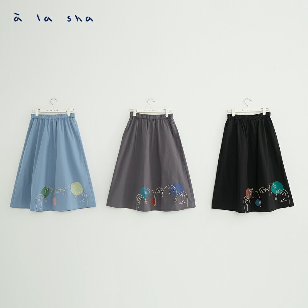 a la sha 抹茶Q咪繞線點點裙 3