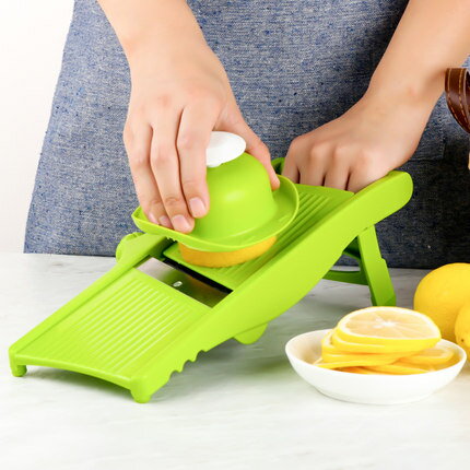 家用多功能切菜器水果切片機小型檸檬切片器廚房土豆絲切絲器神器 交換禮物