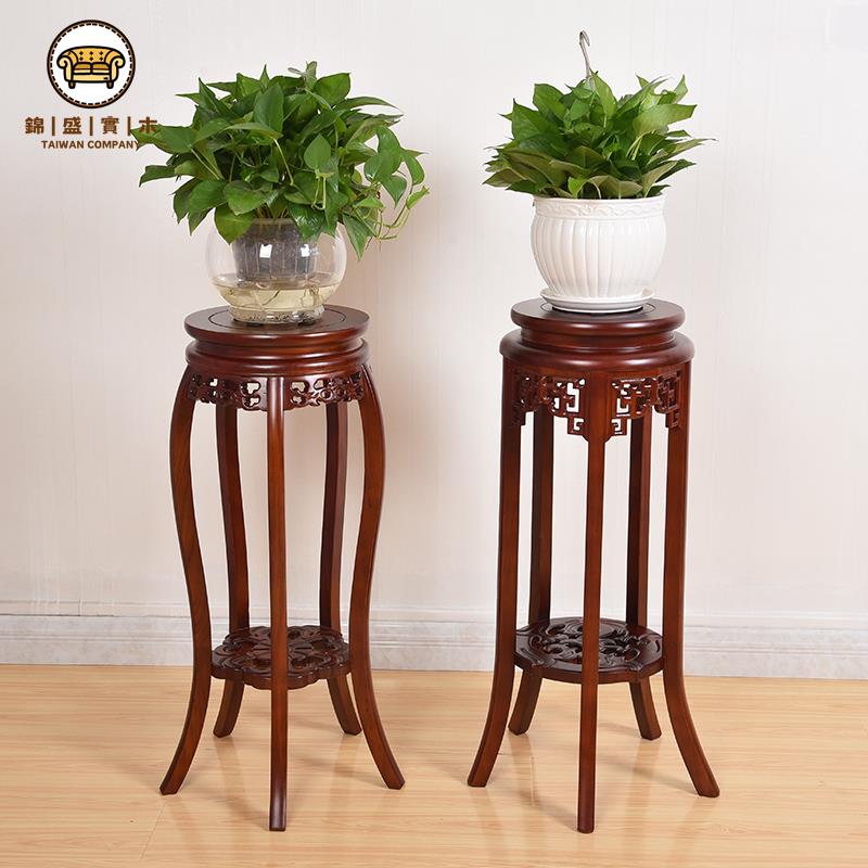 特惠/免運 工廠直銷 花架 陽臺花架 花盆架 落地置物架 實木花架客廳中式落地式陽臺木製綠蘿盆景單個歐式花架子多層室內可開發票 全館折扣 售後保障 j5428
