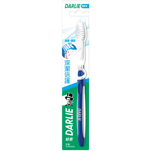好來DARLIE 深潔倍護 纖柔軟毛 牙刷 1入