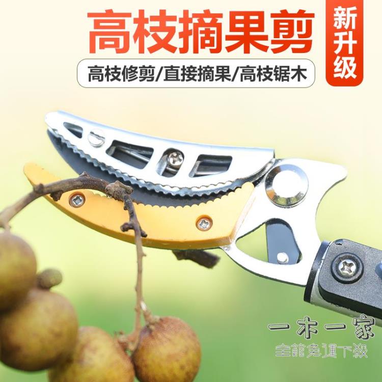 摘果器 楊梅荔枝枇杷採果剪刀伸縮高空剪摘龍眼神器高枝剪 摘果剪
