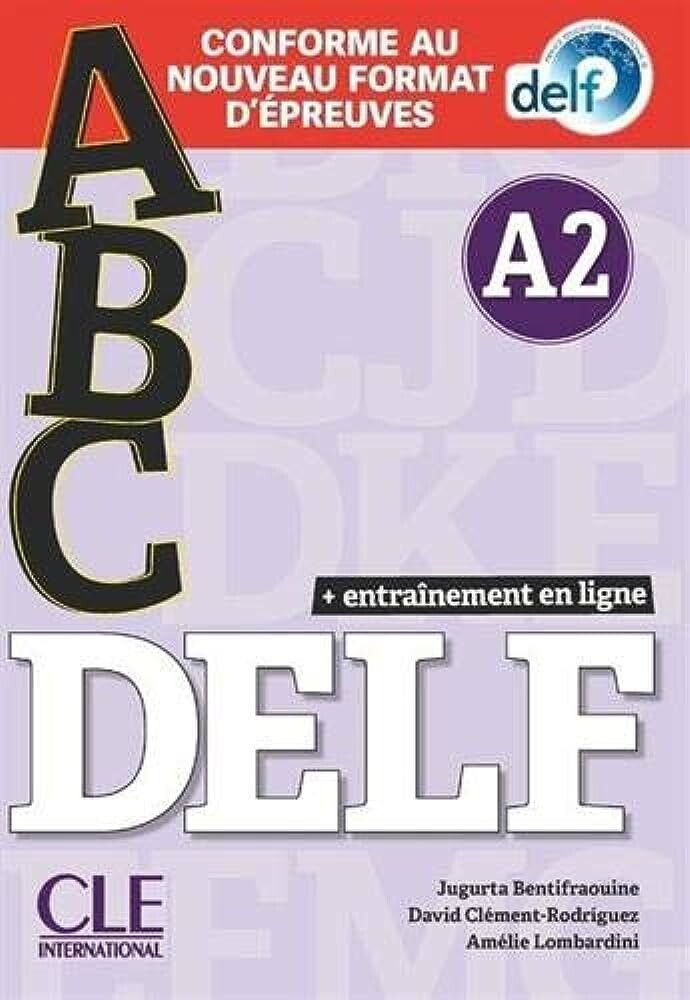 ABC DELF (A2) - 書+CD+解答本+聽力稿+Appli-Web (1版) Bentifraouine CLE