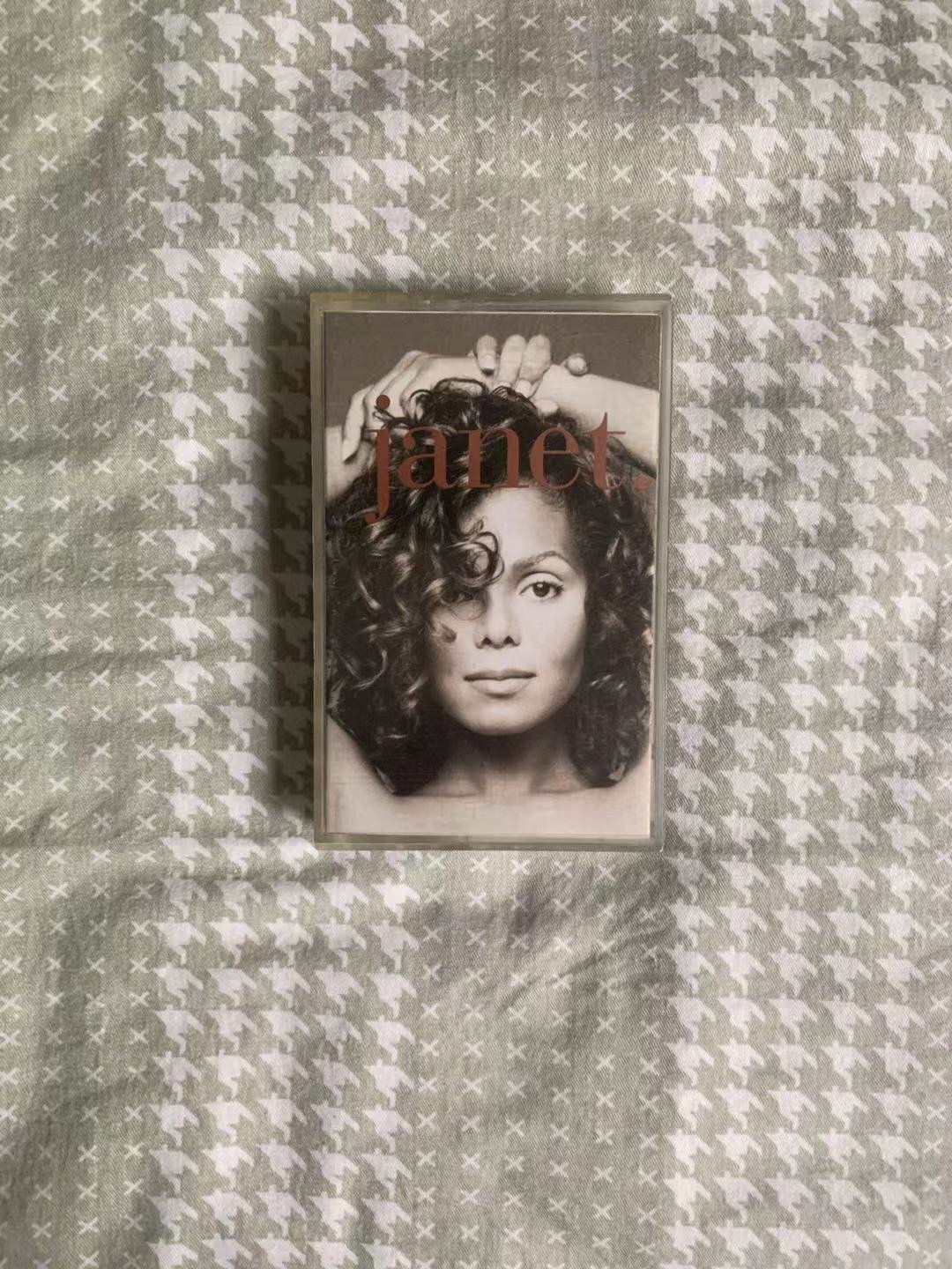 英文 Janet Jackson 同名專輯 卡帶 原版磁帶 儲存良好 絕版 (TW)