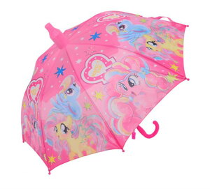 //兒童雨傘女公主傘小馬寶莉幼兒園寶寶防水傘套長柄小學生自動卡