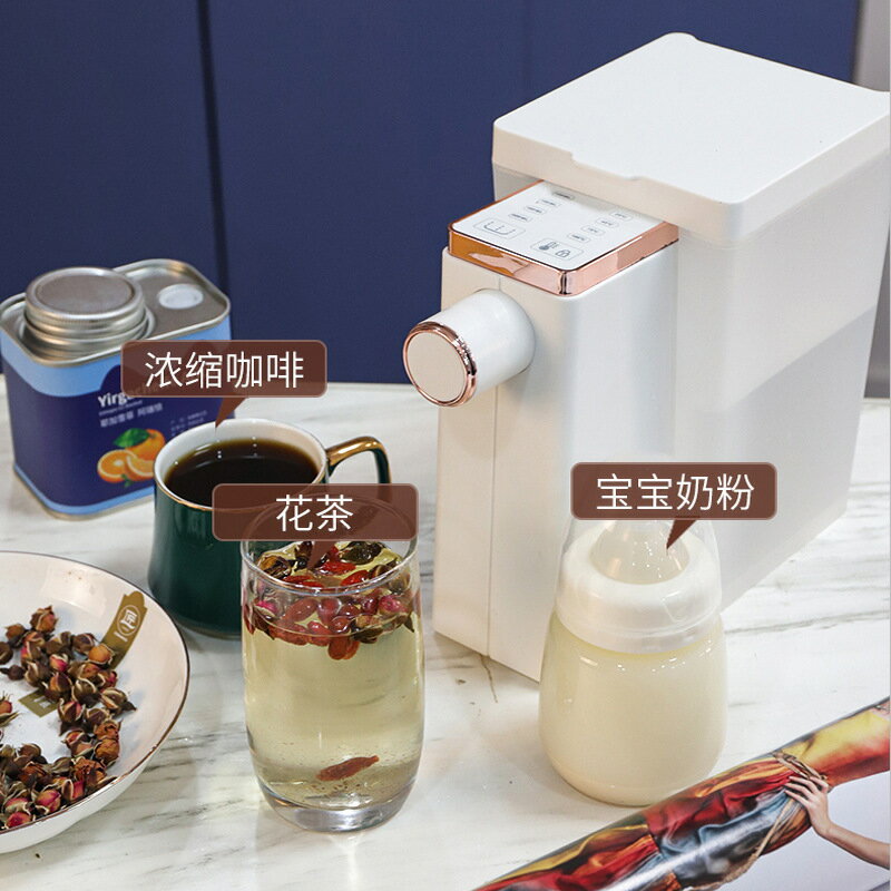現貨清倉特價 110v家用速熱臺式直飲小型飲水機器帶1.6L水箱(飲水機/燒水壺/開水機）最後一件