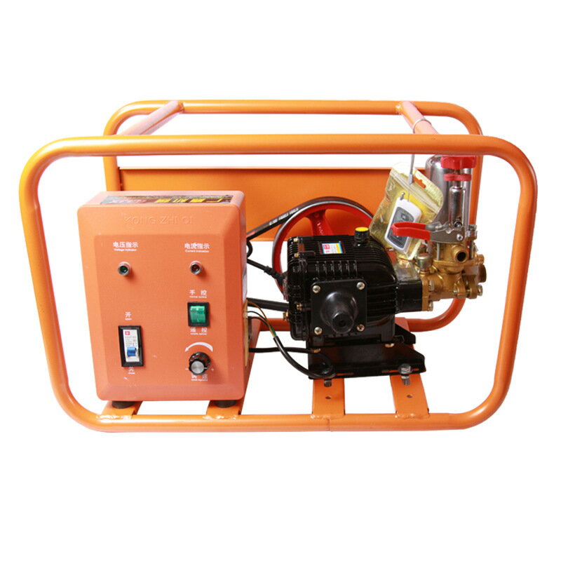 電動高壓噴霧器 園林果樹48-60V電動打藥機農用全自動遙控打藥機