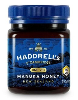 漢德爾Haddrell's~麥蘆卡蜂蜜UMF20+ 250公克/罐 (紐西蘭原裝進口) ~特惠中~
