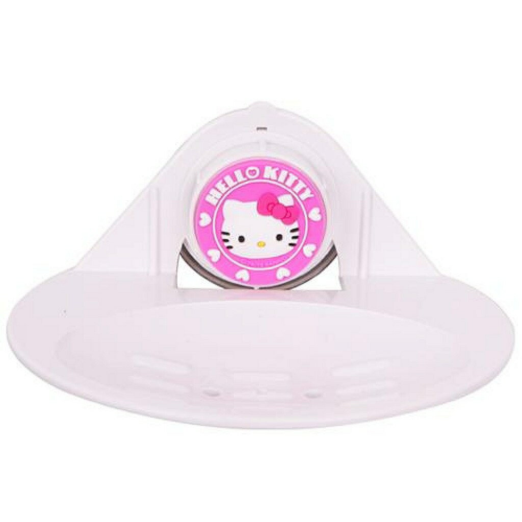 【震撼精品百貨】Hello Kitty 凱蒂貓 旋鈕吸盤式肥皂盤07882 震撼日式精品百貨
