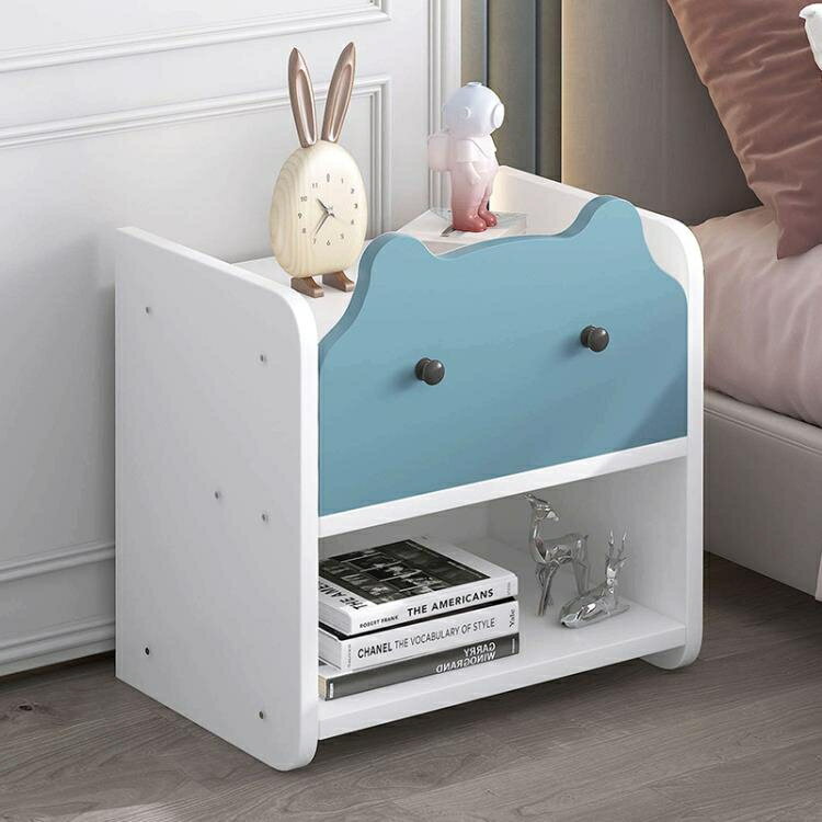 【樂天精選】床頭櫃簡約現代迷你小型置物架簡易收納小櫃子臥室床邊儲物櫃北歐