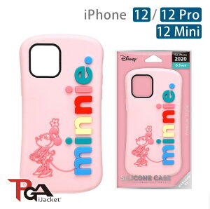 PGA-iJacket iPhone 12/ Pro / Mini 迪士尼 軍規防撞 矽膠套-米妮