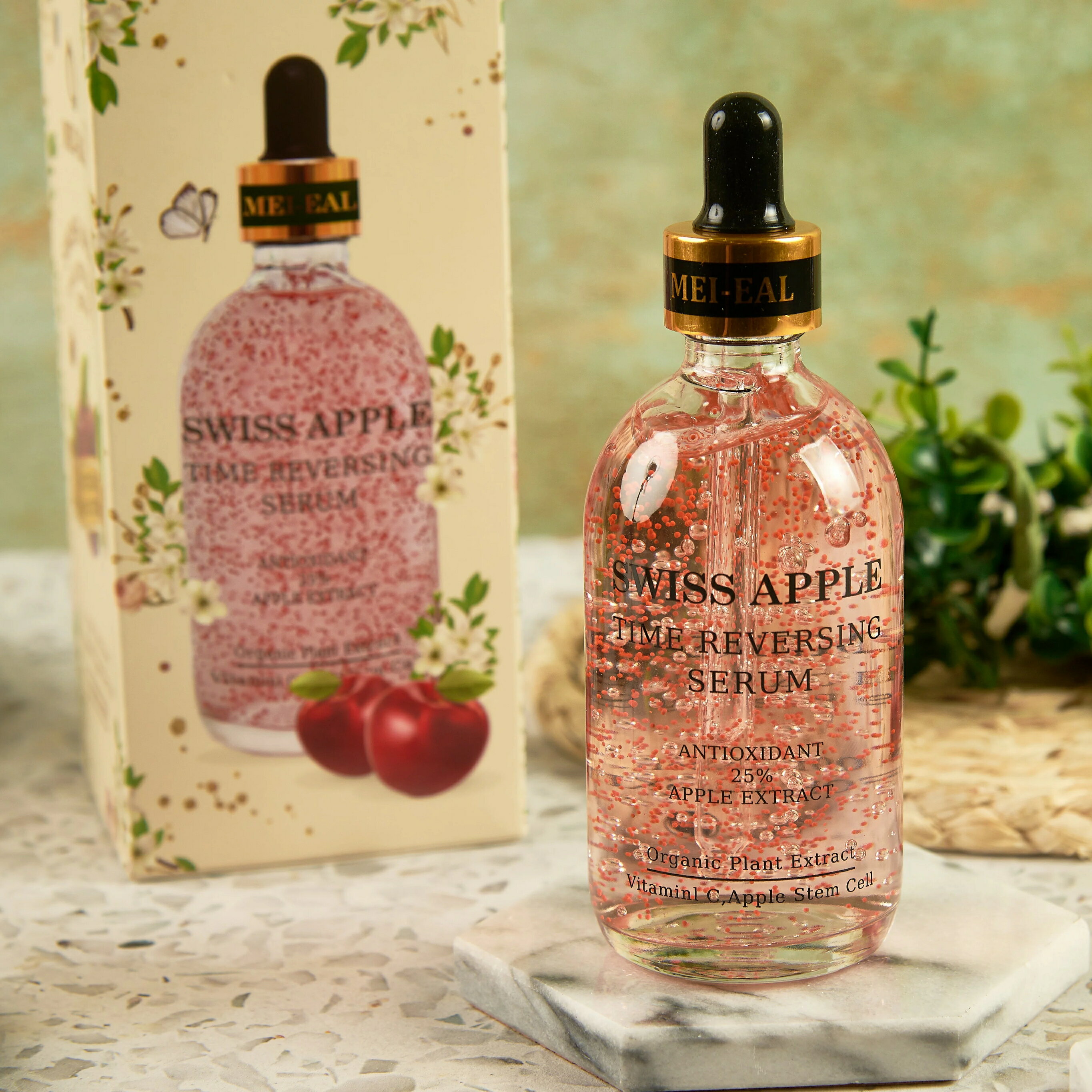 SWISS APPLE Time Reversing Serum瑞⼠蘋果逆時精華露 100ml