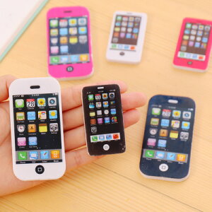 美琪 (哀鳳迷) 創意iphone蘋果手機造型橡皮擦 小學生最好獎品