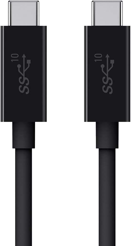 [4美國直購] Belkin 3.1 USB-C 轉 Type-C 100W 充電線-1米 10Gbps USB-IF認證線 傳輸線 數據線 4K 公對公_F2CU052bt1M