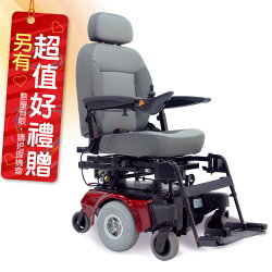 必翔 電動輪椅 P424MT 電動輪椅補助 贈 安能背克雙背墊