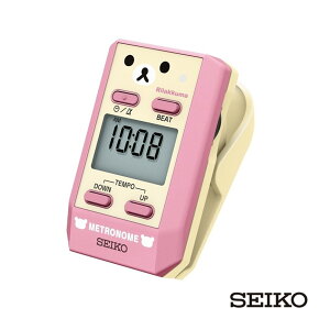 公司貨保固 日本 SEIKO DM51 拉拉熊 夾式節拍器 譜夾型節拍器 電子節拍器 原廠正品【唐尼樂器】