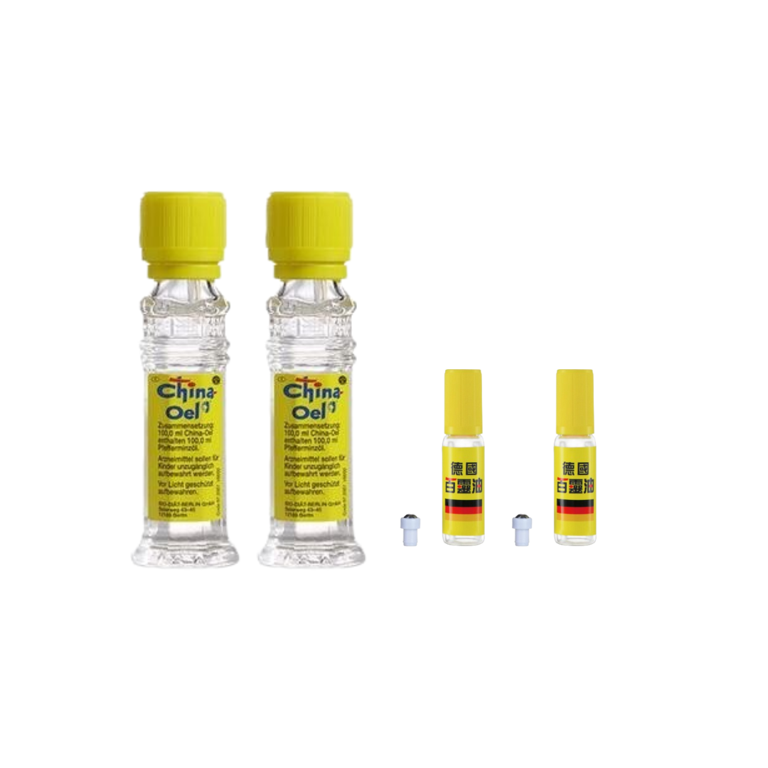 德國百靈油 10ml * 2 + 滾珠瓶 * 2【美十樂連鎖藥局】