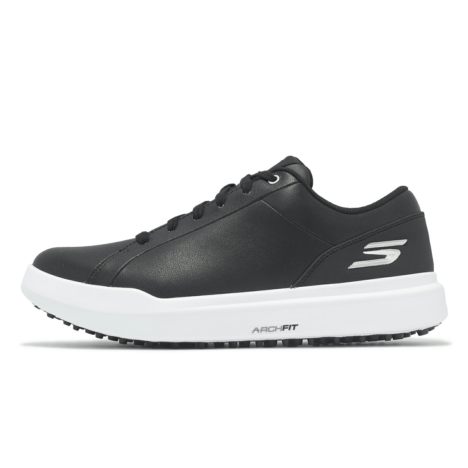 Skechers 高爾夫球鞋 Go Golf Drive 6 男鞋 防水鞋面 黑 白 支撐 止滑 高球 214128BKW