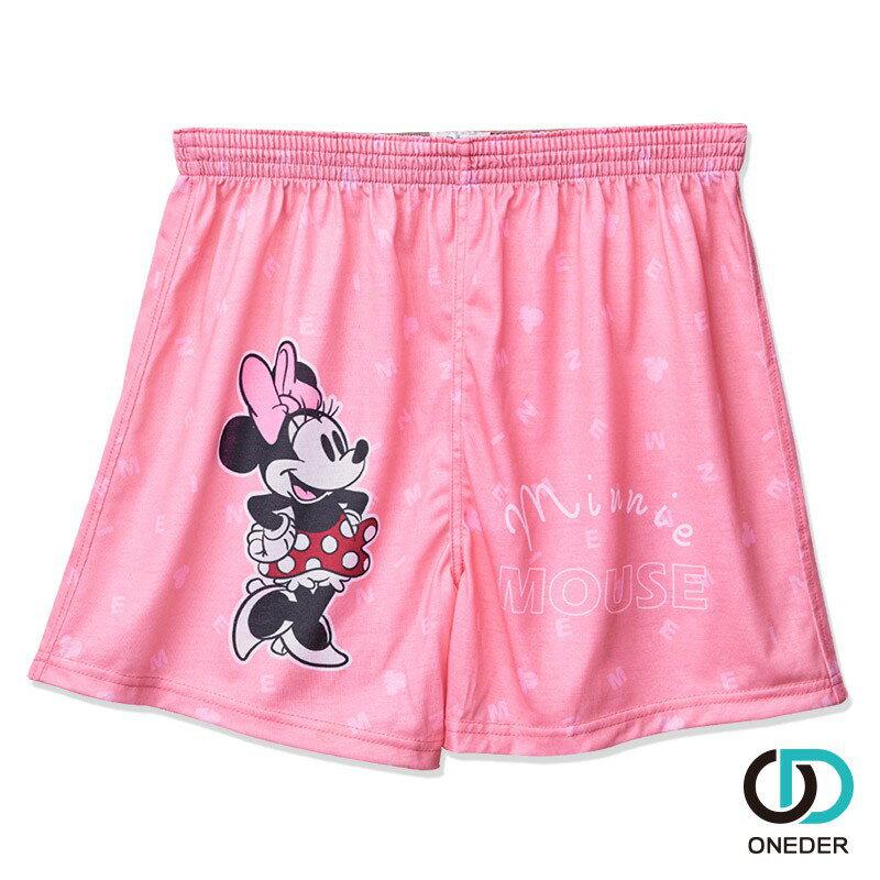 【ONEDER旺達】Disney四角褲 米妮平口褲 MN-C003