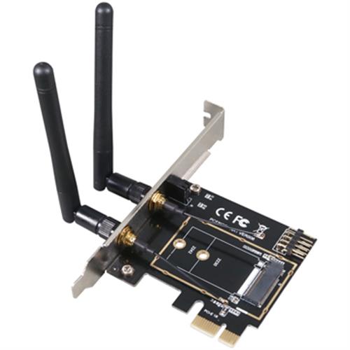 【現折$50 最高回饋3000點】 伽利略 M.2 WiFi/BT to PCI-E 轉接卡