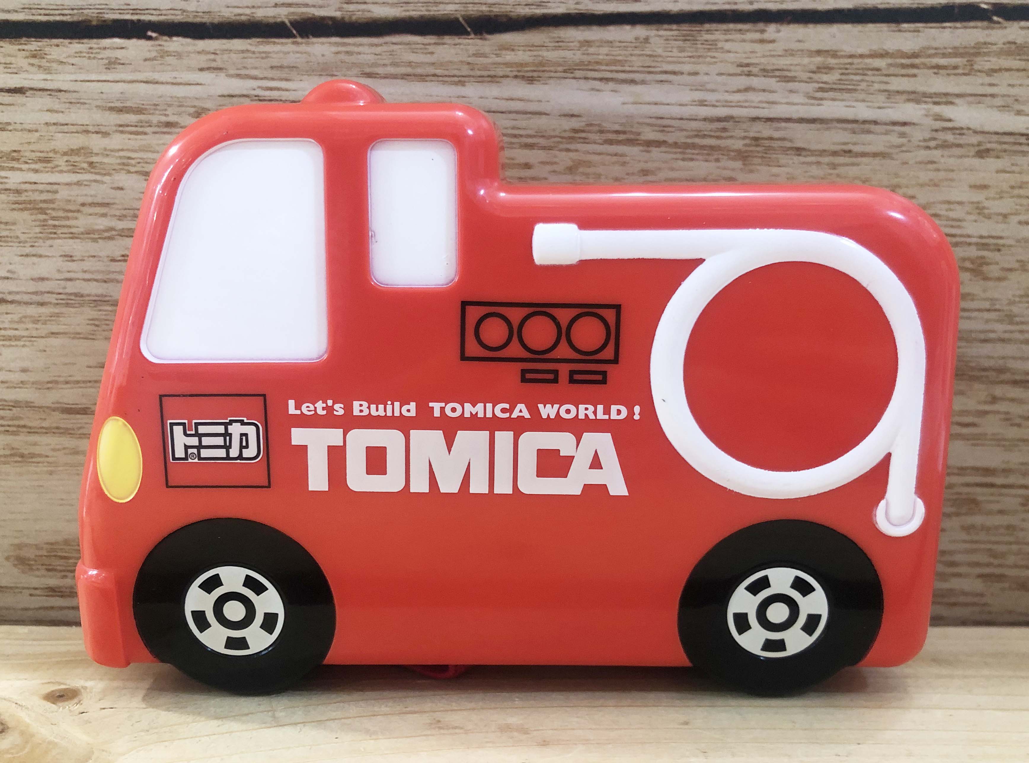【震撼精品百貨】 TOMICA多美~可愛消防車便當盒/保鮮盒*12168